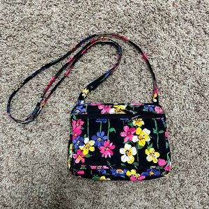 Vera Bradley Wildflower Garden Crossbody Purse